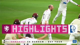 HIGHLIGHTS Somerset secure MAX POINTS win over Durham [upl. by Erodasi214]