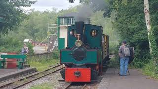 Decauville steam loco Lily at Amberley [upl. by Mitch108]