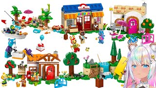 Animal Crossing Game LEGO Village [upl. by Faunie225]