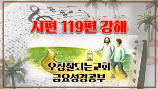 시편119편강해영어본문 잘되는교회 금요성경공부 2024년11월15일 [upl. by Middlesworth]