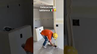 tablaroca en interiores 🇲🇽👷 obra constructora obras construction ingenio arquitectura casa [upl. by Waldo389]