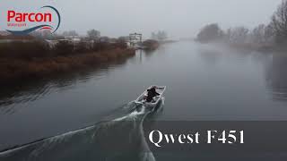 QWest F451  Torqeedo Cruise 60  Parcon Watersport [upl. by Ullman843]