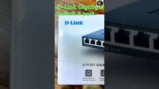 Unboxing Dlink Gigabyte 8 Port Switch computer techsupport network router [upl. by Maggie]