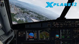 XPlane 12 Toliss A319 Landing Toncontin Tegucigalpa HN [upl. by Fee608]