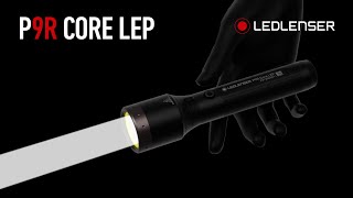 Ledlenser P9R Core LEP  Flashlight with Laser Technology  Features  English [upl. by Aerbas919]