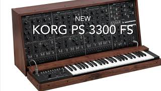 New Korg PS3300 FS [upl. by Hsirrehc170]