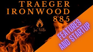 TRAEGER IRONWOOD 885 PELLET SMOKER SEASONING [upl. by Duax667]