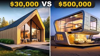 30000 vs 500000 Prefab Modular Homes For Sale [upl. by Ahl]