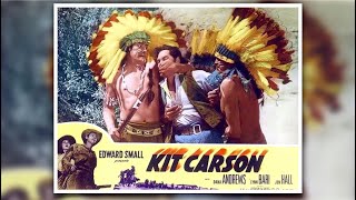 Kit Carson 1940 Western Jon Hall Lynn Bari Dana Andrews [upl. by Auqinal]