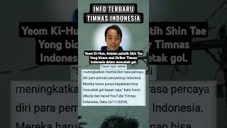 Asisten pelatih Shin Tae Yong reels football shortvideo viralvideo beritabola beritatimnas [upl. by Pappano]