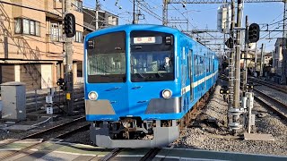 西武狭山線101系1251F回送列車西所沢駅留置線発車～西所沢駅通過202433 [upl. by Mohkos]