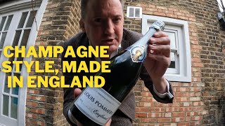 Louis Pommery English Sparkling Wine  More Sabrage [upl. by Ahsiatal]