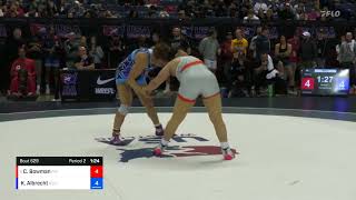 2023 Senior Nationals Cheyenne Bowman vs Kaylynn Albrecht 68 KG Semifinals [upl. by Barton]