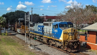 HD Railfanning Plant City Lakeland amp Winter Haven [upl. by Ario]