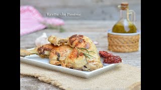 Cosce di pollo in padella  Ricette che Passione [upl. by Htezil]