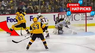 NHL Plays Of The Week Crosby Did WHAT  Steves HatPicks [upl. by Dail]