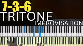 Tritone 736 on F amp C gospelpiano lesson [upl. by Digirb]