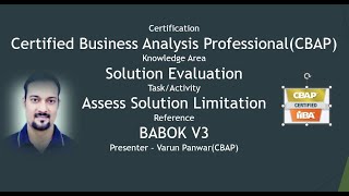 Assess Solution Limitation in Solution Evaluation [upl. by Ytsirhk952]