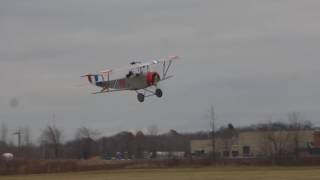 Nieuport 12 Replica first landing  1er atterrissage [upl. by Revlys]