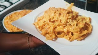 Jinsi ya Kupika Tambi za Nyama ya Kuku Creamy Chicken Pasta [upl. by Crespo]