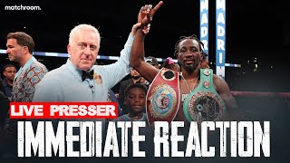 Terence Crawford amp BoMac Talk After Win Vs Israil Madrimov [upl. by Nevsa]