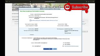 comment VALIDER son ACCEPTATION sur Campus France [upl. by Adnac]