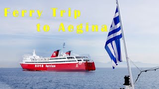 Athens to Aegina cheap ferry day trip [upl. by Kemppe]