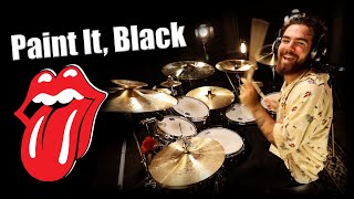 DrumsByDavid  The Rolling Stones  Paint It Black Drum Cover [upl. by Alyahsat]