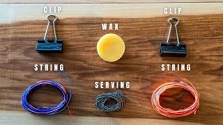 No Jig  Flemish Twist Bowstring Build [upl. by Farrel]