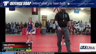 Mat 5 77 Cole Gentsch Illinois Vs Griffin Rial Colorado Red [upl. by Nyraa]