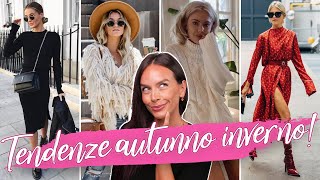 TENDENZE MODA AUTUNNO INVERNO 202021 le più belle per vestirsi alla moda [upl. by Cesaria]