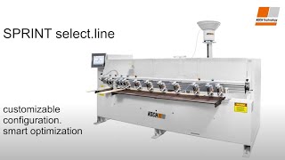 KOCH SPRINT SELECTLINE 1600 CNC BORE GLUE amp DOWEL INSERTER [upl. by Esiuqcaj]