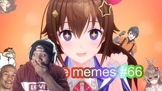 UNHINGED MEMES  Hololive memes 66 REACTION [upl. by Anyg]