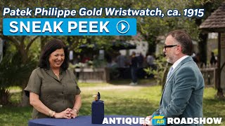 Preview Patek Philippe Gold Wristwatch ca 1915 [upl. by Natsirt]