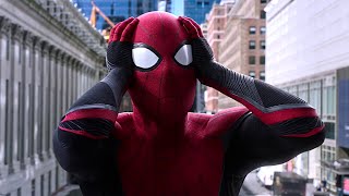 Spiderman Identity Revealed  Swinging Scene  SpiderMan Far From Home 4K HD Movie Clip [upl. by Aitahs]