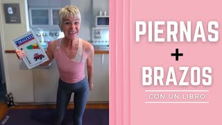 Fortalece Tus Piernas y Brazos en Casa Usando Sólo Un Libro  Cuerpo Activo TV [upl. by Enyluqcaj]