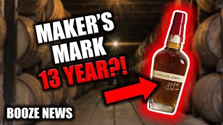 Makers Mark Is Dropping a 13 YEAR Old Bourbon Booze News [upl. by Morissa]