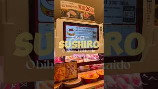 sushiro obihiro part 1 sushi sushiro hokkaido japan traveling food [upl. by Misak272]