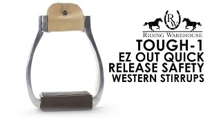 Tough1 EZ Out Quick Release Western Stirrups [upl. by Obala]