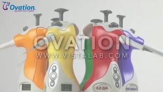 VistaLab Ovation Ergonomic Pipettes [upl. by Ardnosac]