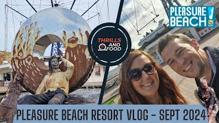 Pleasure Beach Resort Blackpool Vlog  September 2024 [upl. by Elodea]