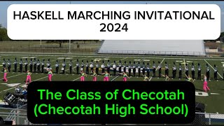 The Class of Checotah Checotah High School ELECTRONICA  Haskell Invitational 2024 [upl. by Mallon741]