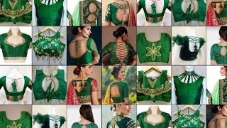 green colour blouse designgreen blouse designblouse designblouse [upl. by Yaakov]