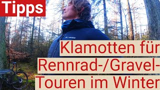 Die richtige Kleidung für Rennrad und Graveltouren im Winter [upl. by Riatsala]