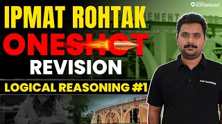 IPMAT Rohtak 2024 One Shot Revision  Logical Reasoning 1  IPMAT Rohtak Exam Preparation [upl. by Nnairek]