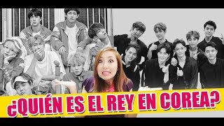 ¡BTS VS EXO ¿QUIÉN ES REALMENTE EL MÁS POPULAR EN COREA  JiniChannel [upl. by Repsihw]