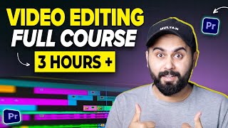 Adobe Premiere Pro Full Course  Complete Freelance Video Editing Course 2024 [upl. by Ahsircal]