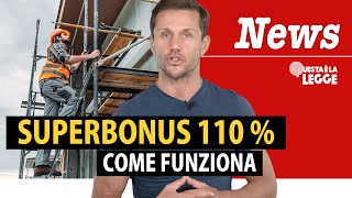 Superbonus 110 lavori in casa come funziona  avv Angelo Greco [upl. by Verity655]