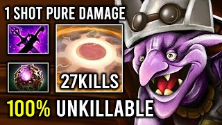 NEW TIMBER GOD 100 Unkillable Max Pure Burst 1 Shot Chakram Skill Spam Dota 2 [upl. by Betz]