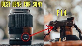 Sigma 30mm 14 Review  Best lens for Sony a6400 a6500 a6600 Zve10 [upl. by Viva]